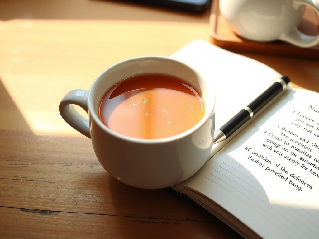 Einladendes Arbeitszimmer mit persönlichen Notizen